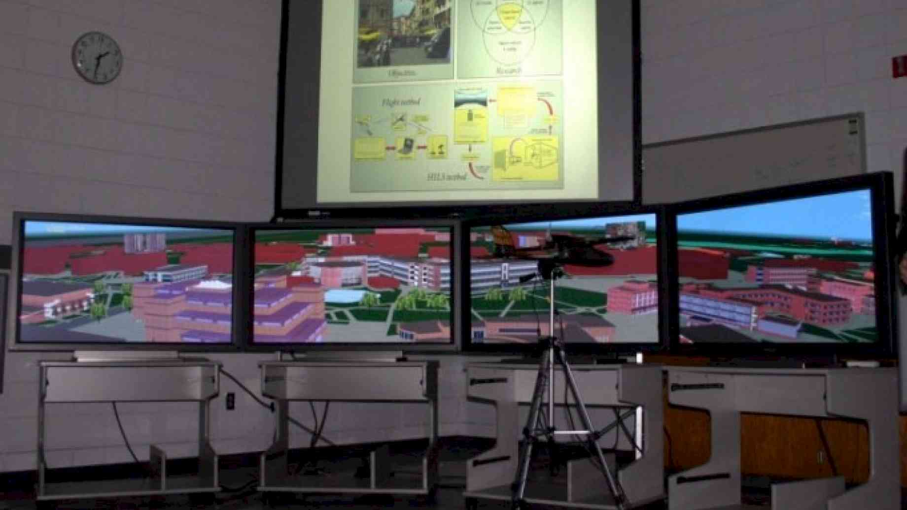 Visualization Laboratory at the REEF located near Elgin Air Force Base